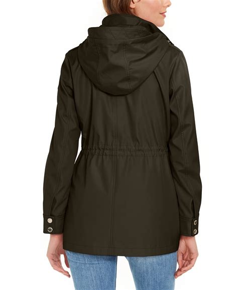 michael kors women's hooded anorak|Michael Kors anorak.